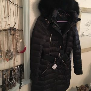 water resistant down puffer parka zara